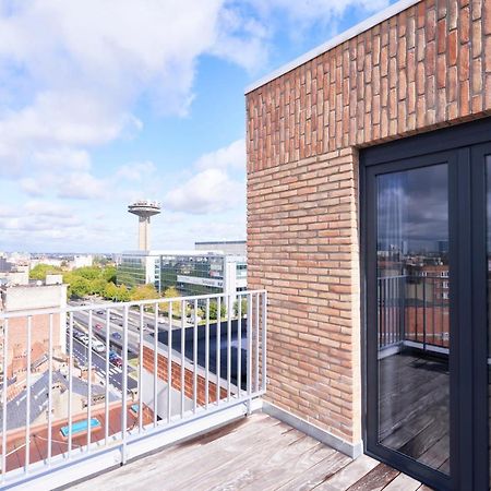 Diamant Penthouse Appartement Brussel Buitenkant foto
