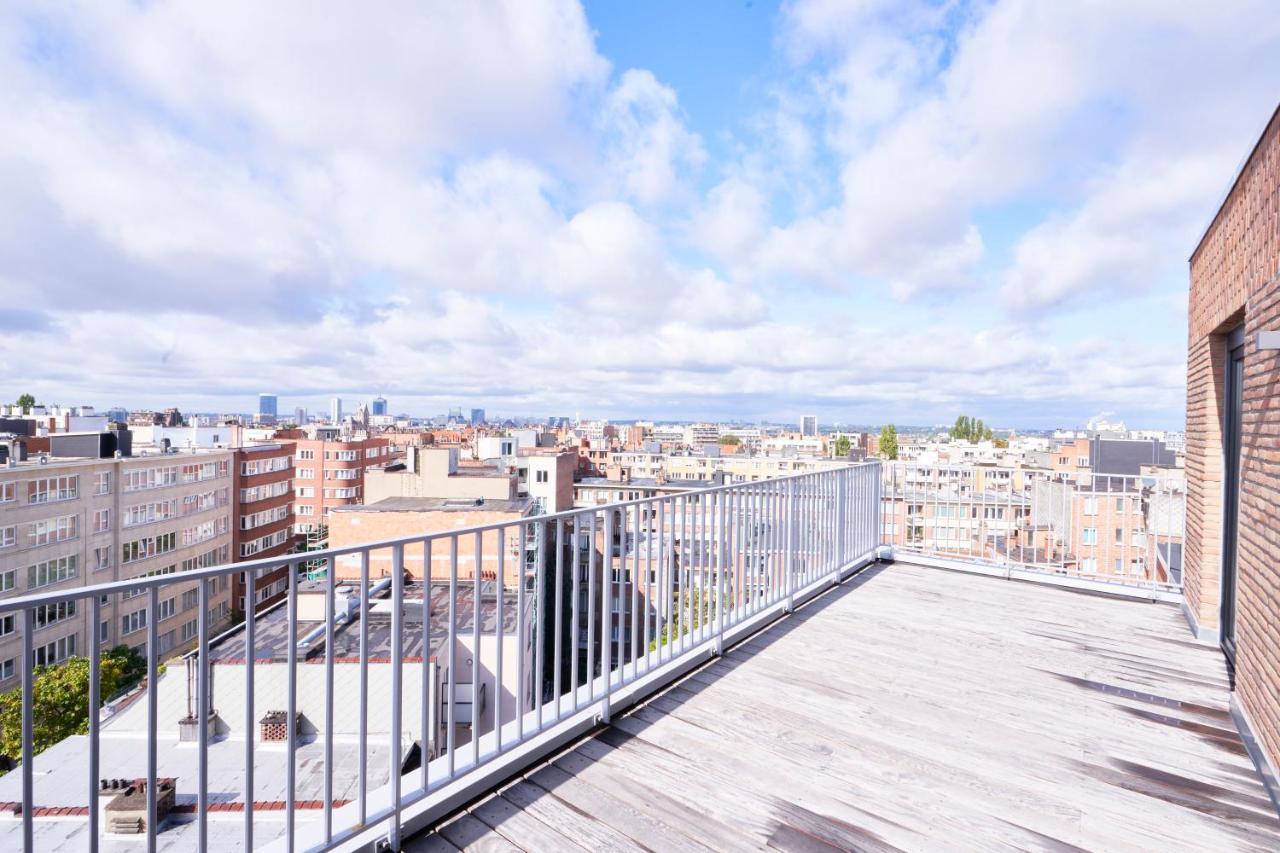 Diamant Penthouse Appartement Brussel Buitenkant foto