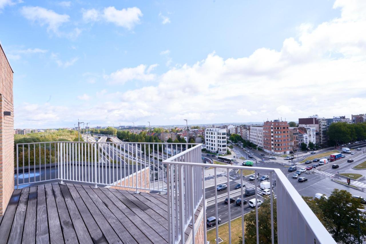 Diamant Penthouse Appartement Brussel Buitenkant foto